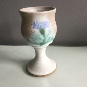 Studio Pottery Goblet/Planter